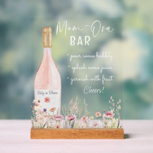 Wildflower Floral Mom-Osa Sign