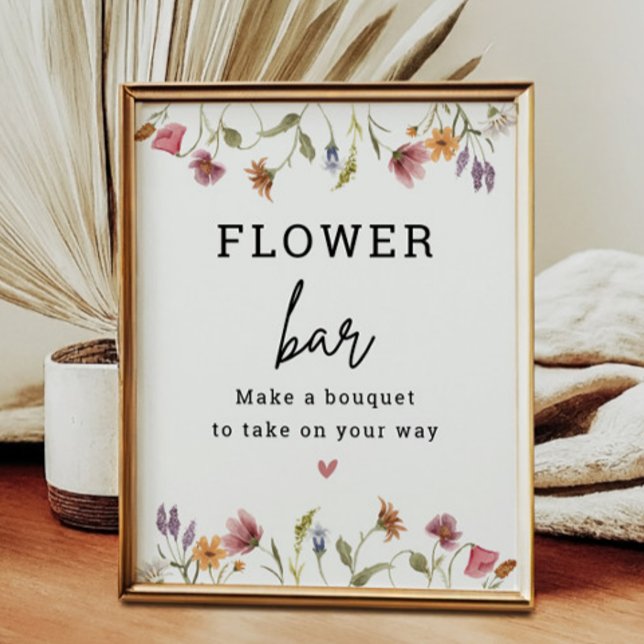 Wildflower Flower Bar Flower Station Sign (Creator Uploaded)