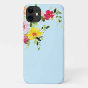 Wildflower flower floral watercolor Case-Mate iPhone case