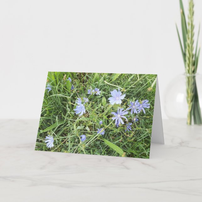 Wildflower folded Greeting card (Front)