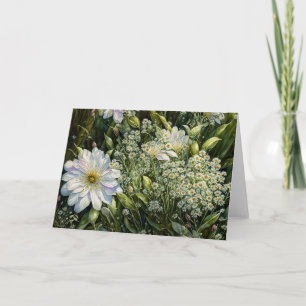 Wildflower Garden Art Note Card