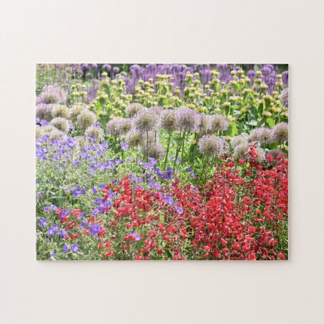 Wildflower Garden Kew Gardens London UK Jigsaw Puzzle (Horizontal)