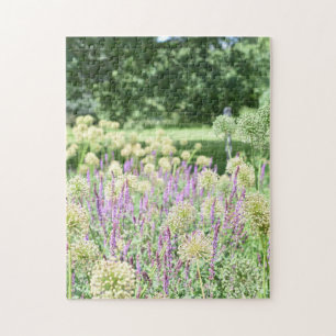 Wildflower Garden Kew Gardens London UK Jigsaw Puzzle