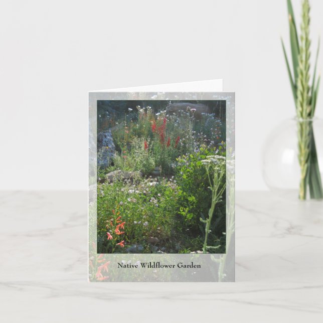 Wildflower Garden - Native Notecard (Front)