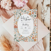 Wildflower Garden Party Gender Neutral Baby Shower
