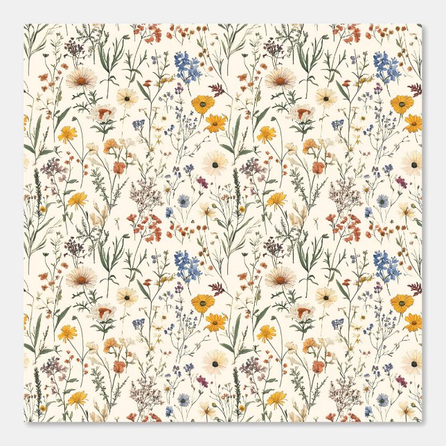 Wildflower Garden Wallpaper (Front)