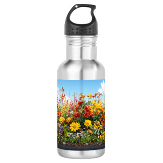 Wildflower Garden Water Bottle. 532 Ml Water Bottle