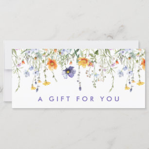 Wildflower Gift Certificate