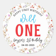 Wildflower Girl 1st Birthday Party