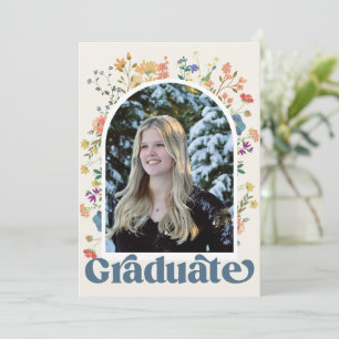 Wildflower Graduation Announcement