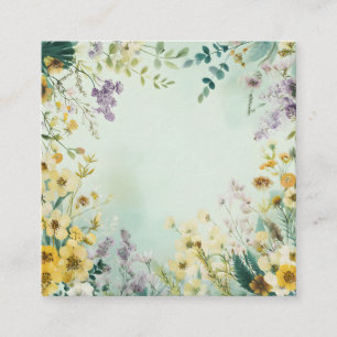 Wildflower Greeting Card