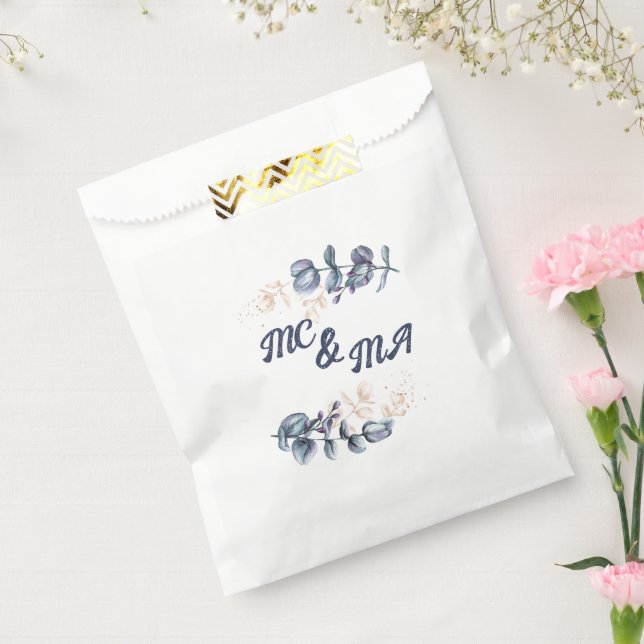 Wildflower Harmony Floral Wedding Favour Bags (Sealed)