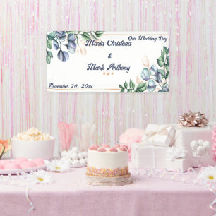 Wildflower Harmony Wedding Welcome Sign  