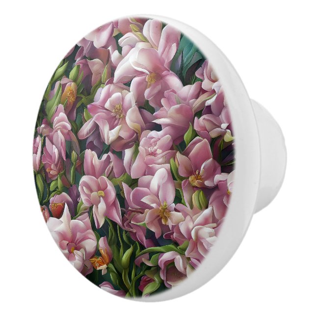 Wildflower Impressions Ceramic Knob (Right)