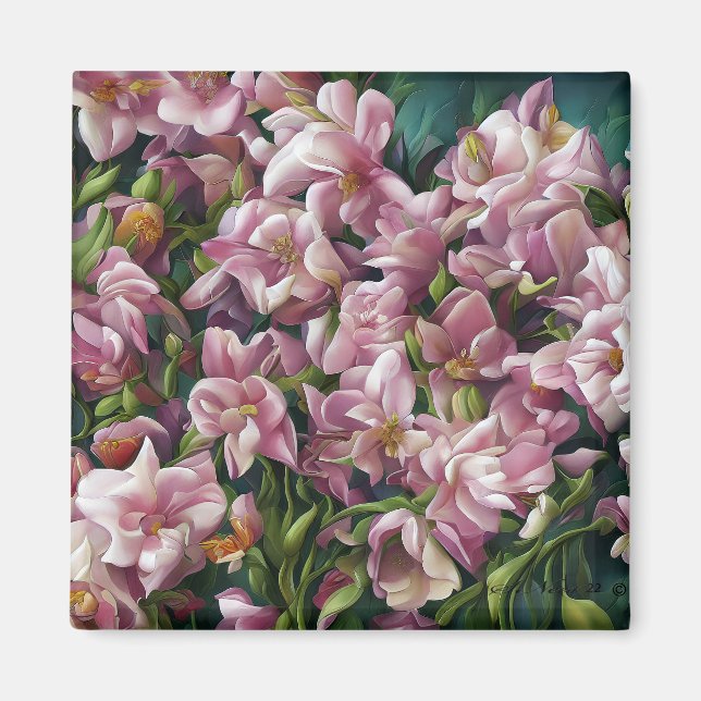 Wildflower Impressions Magnet (Front)