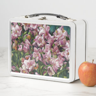 Wildflower Impressions Metal Lunch Box