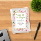 Wildflower Love is in Bloom Garden Bridal shower