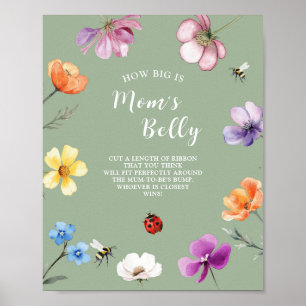 Wildflower Lovebug How Big Is Mum Belly Poster