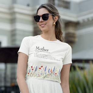 Wildflower Mama – Mother's Day T-Shirt with Love