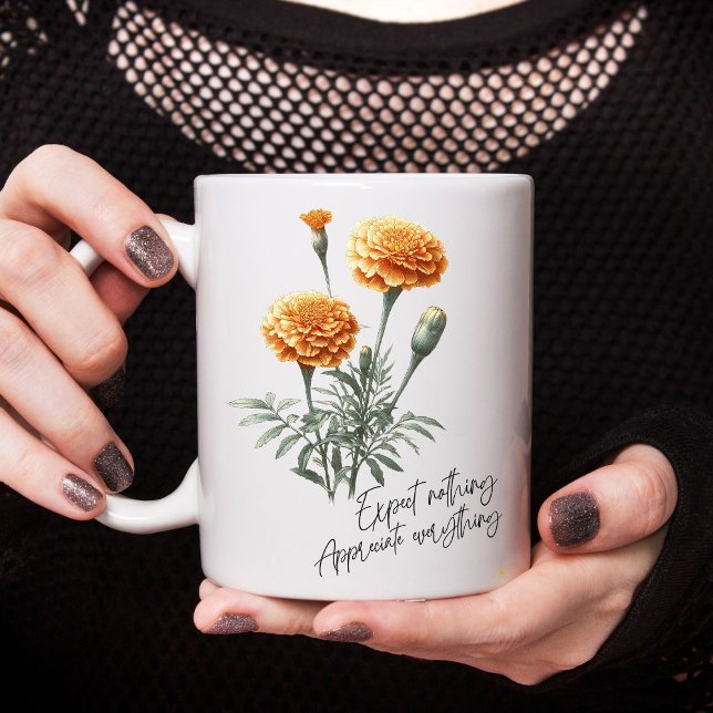 Wildflower Marigold Coffee Mug (Creator Uploaded)
