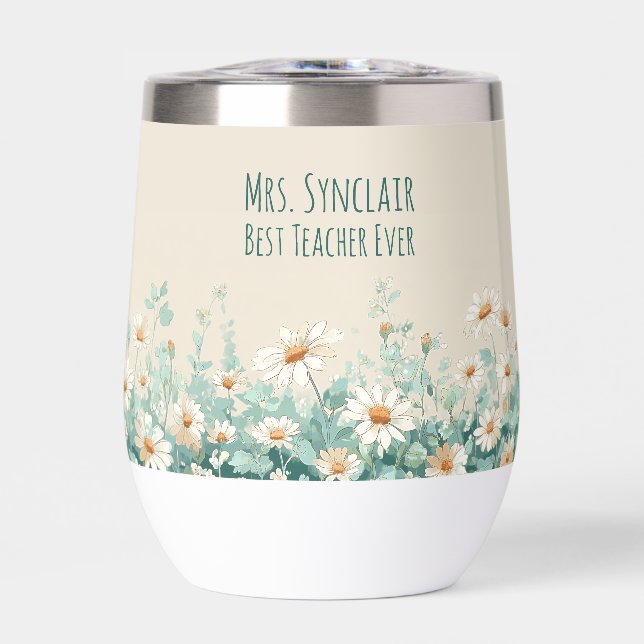 Wildflower Meadow Best Teacher Ever Appreciation (Front)