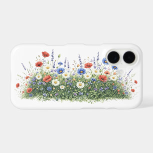 Wildflower meadow botanical garden flowers