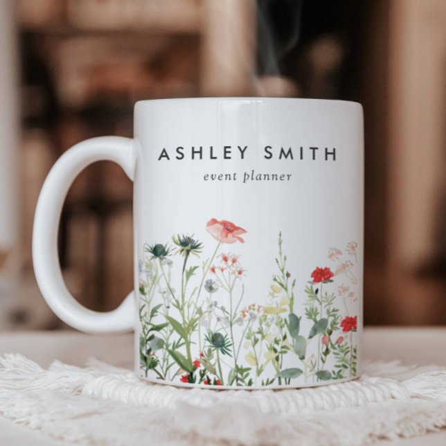 Wildflower Meadow Business Coffee Mug (Creator Uploaded)