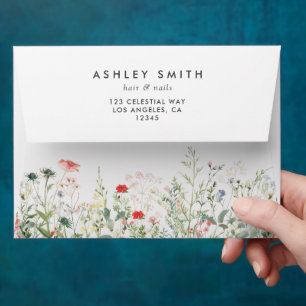 Wildflower Meadow Business Envelope