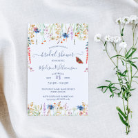 Wildflower Meadow & Butterfly Bridal Shower