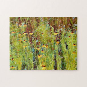 Wildflower Meadow Close Up Puzzle