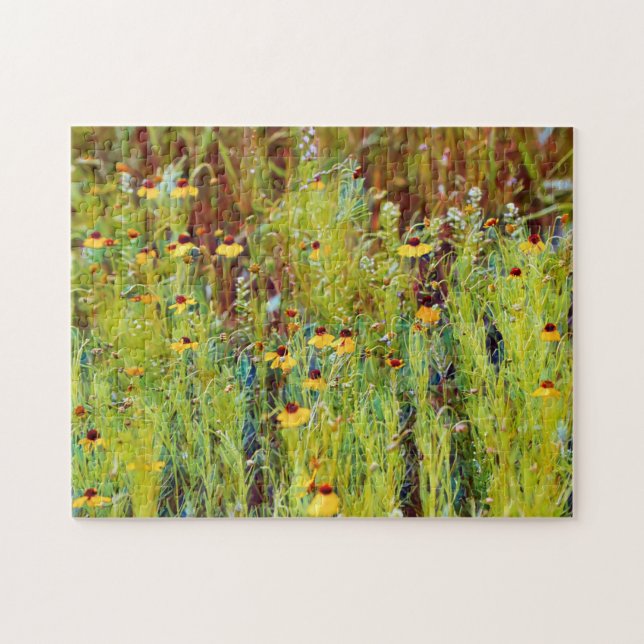 Wildflower Meadow Close Up Puzzle (Horizontal)