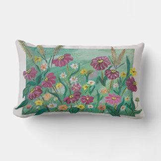 Wildflower Meadow Decorative Throw Pillow