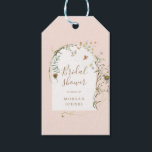 wildflower meadow floral bridal shower gift tags<br><div class="desc">Our "watercolor wildflower" collection features different watercolor wildflowers with beautiful foliage coupled with elegant script for your occasions. Check our store for more items from this collection and contact us through char or email if you have custom product requirements.</div>