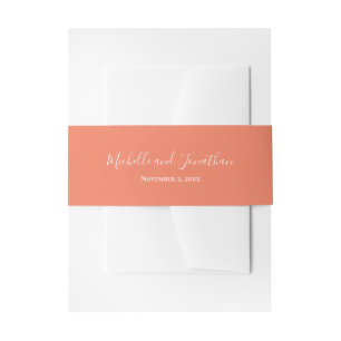 Wildflower Meadow Invitation Belly Band