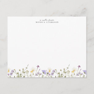 Wildflower Meadow Note Card