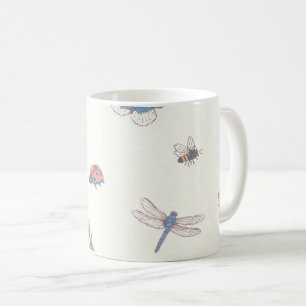 Wildflower Meadow Pattern Botanical Garden Floral  Coffee Mug