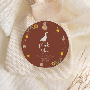 Wildflower Mother Goose Nursery Rhyme Favour Tags