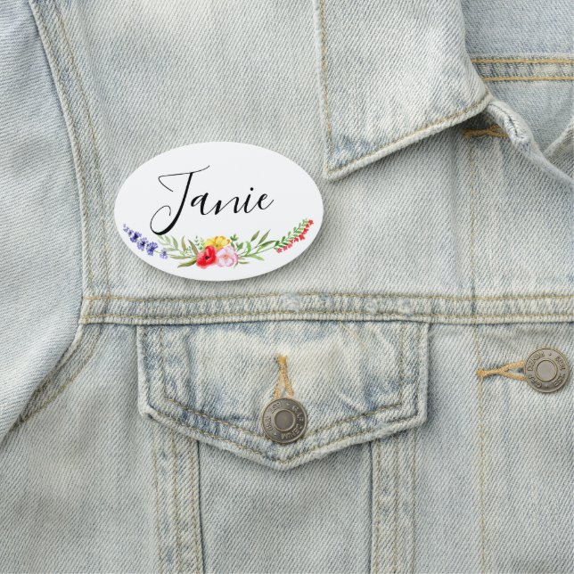 Wildflower Name Tag (In Situ)