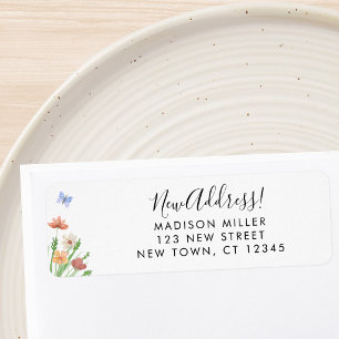 Wildflower New Address Return Address