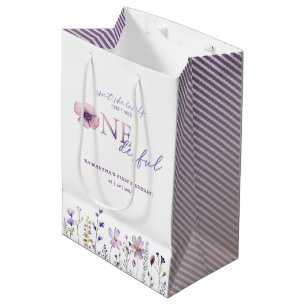 Wildflower Onederful First Birthday Gift Bag