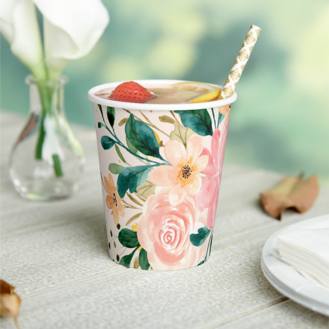 Wildflower Paper Cups (Insitu)