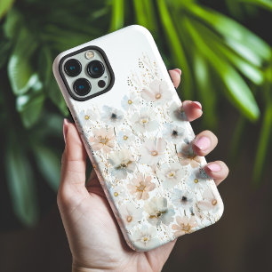 Wildflower Pattern iPhone 15 Pro Max Case