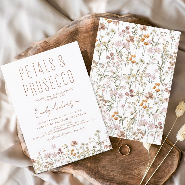 Wildflower Petals & Prosecco Bridal Shower  (Creator Uploaded)
