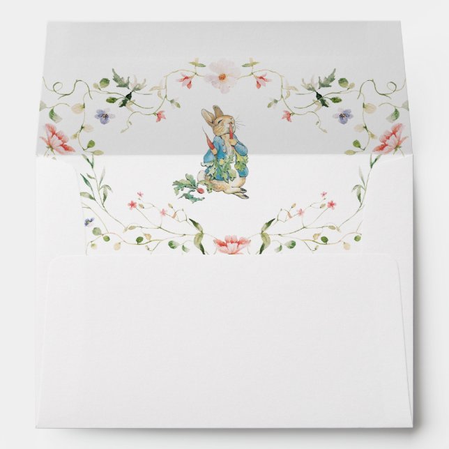 Wildflower Peter the Rabbit  Envelope (Back (Bottom))
