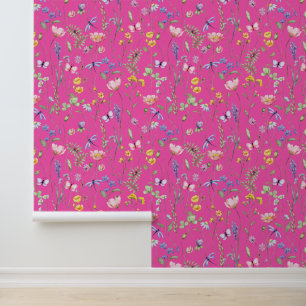 Wildflower Pink Wallpaper