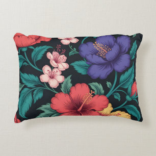 Wildflower Repeat Pattern Decorative Cushion