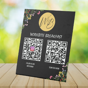 Wildflower Restaurant Menu, Instagram Qr Code Pedestal Sign