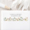 Wildflower Return Address Label
