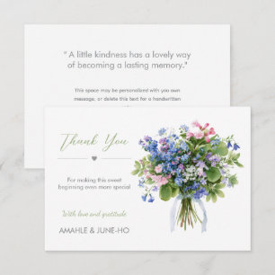 Wildflower Reverie Thank You Card