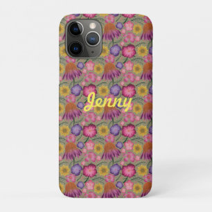 Wildflower Sage Green Floral Personalised Case-Mate iPhone Case